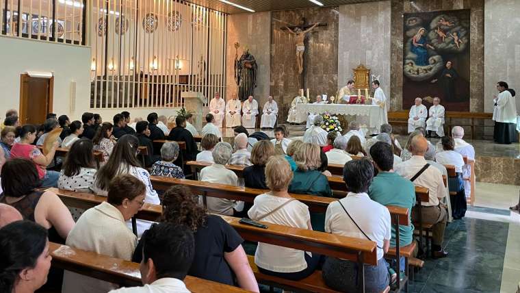 La comunidad San Alonso de Orozco celebra el día de su titular