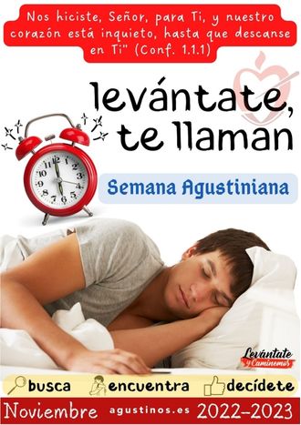 Semana Agustiniana: «Levántate, te llaman»