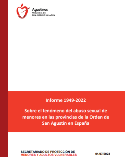 Informe 1949-2022, sobre el abuso sexual de menores en la Orden de San Agustín en España